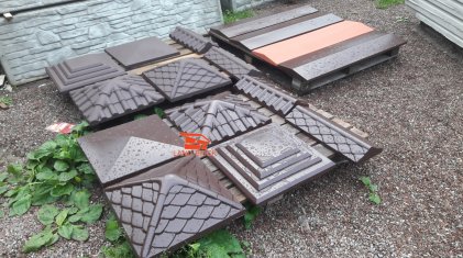 Крышки на забор LAND BRICK