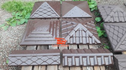 Крышки на забор LAND BRICK