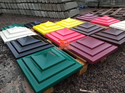 Крышки на забор LAND BRICK